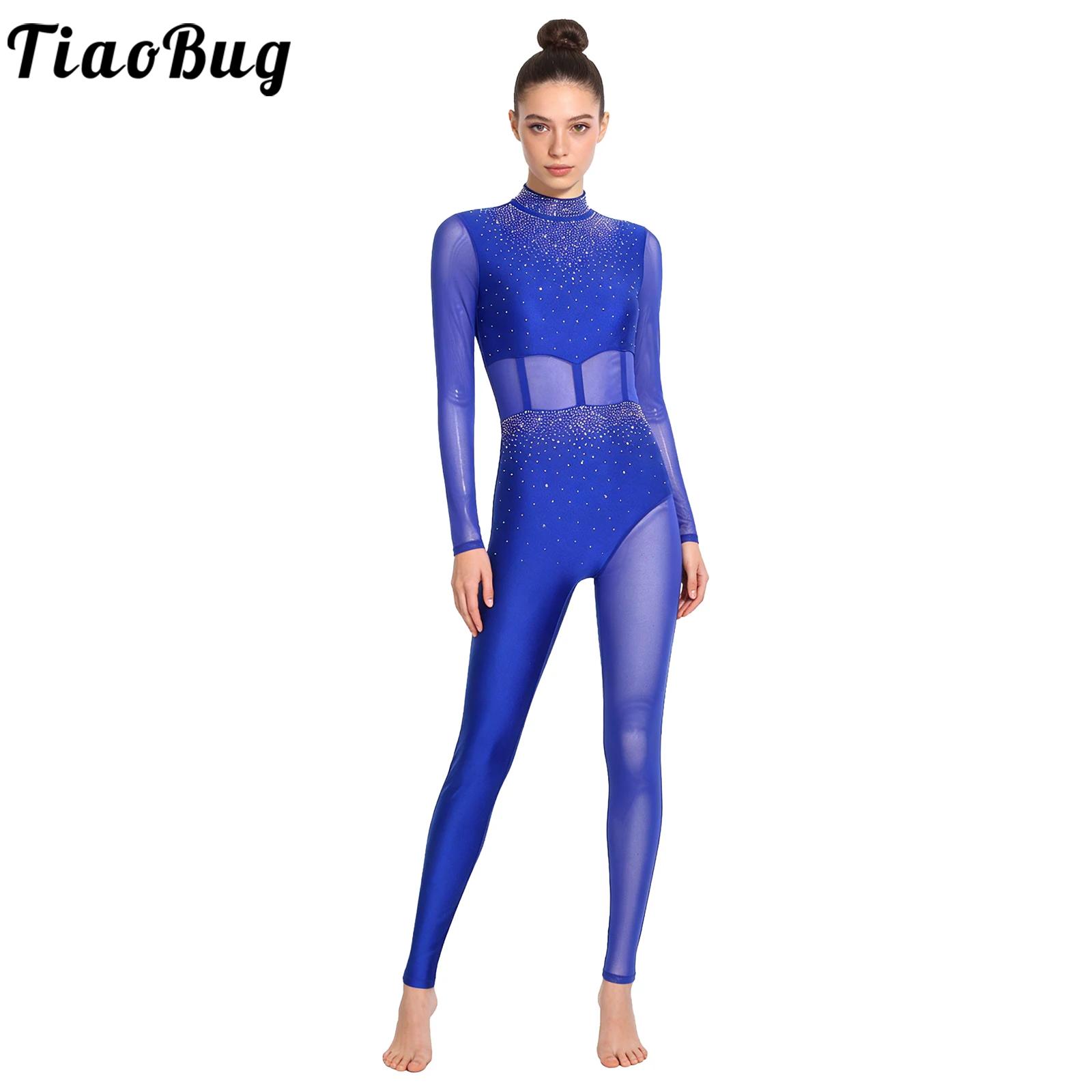 Rhinestone Banding Trim - النساء الجمباز الإيقاعي يوتار بذلة الشكل