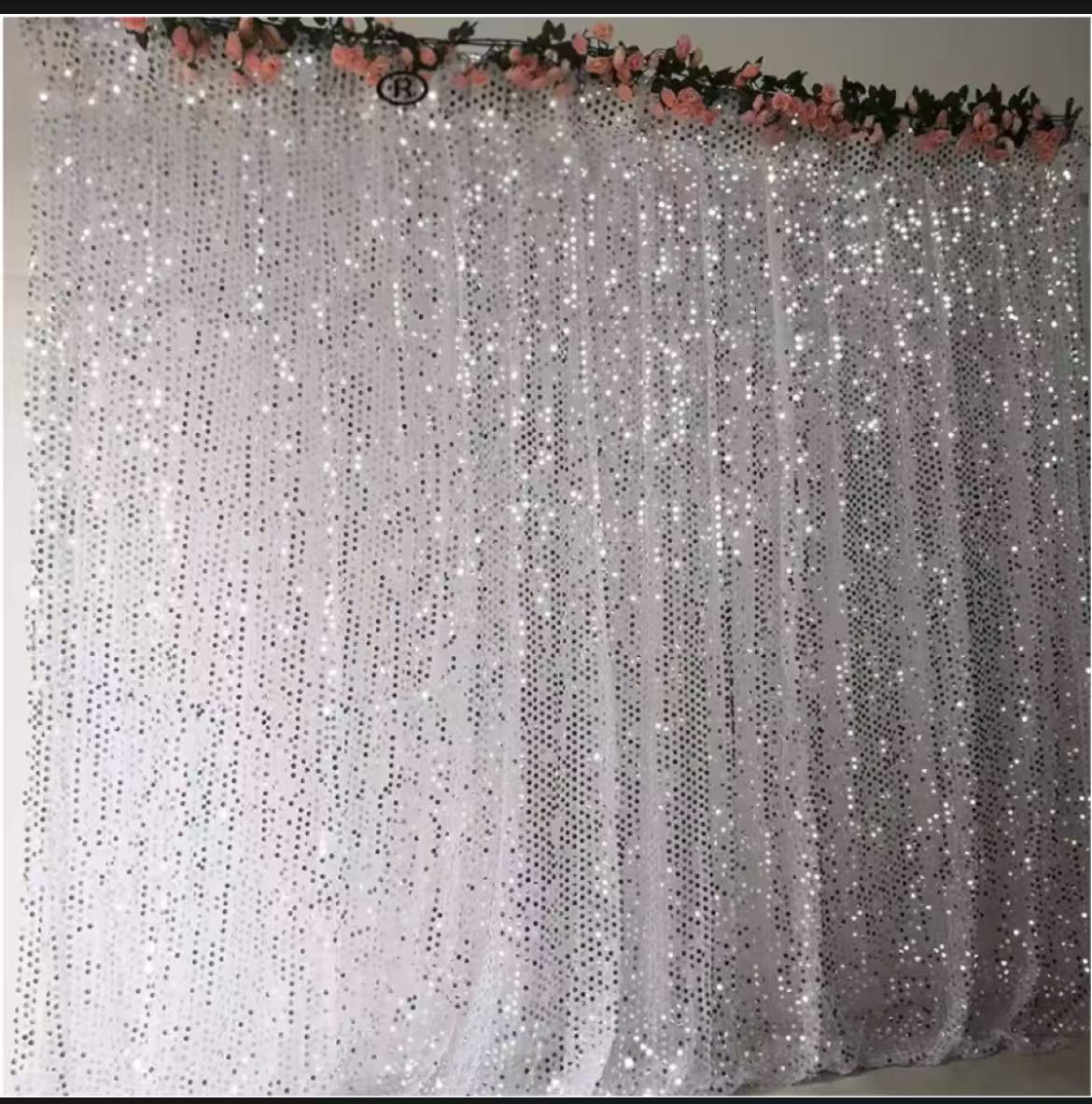 خلفية تصوير من قماش الترتر الف - مراجعة Sequin Fabric Panel وسعره
