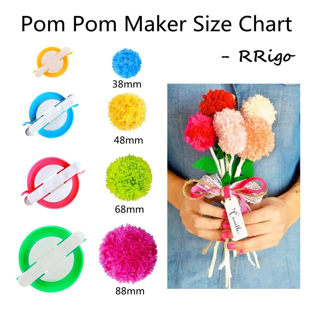 مجموعة أدوات صنع بوم بوم 4 مقا - مراجعة Pom Pom Maker Tool وسعره